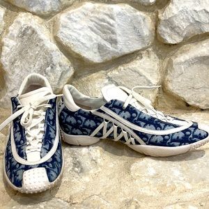 SOLD Dior Vintage Sneakers. Blue with white color. Size 40. Last offer